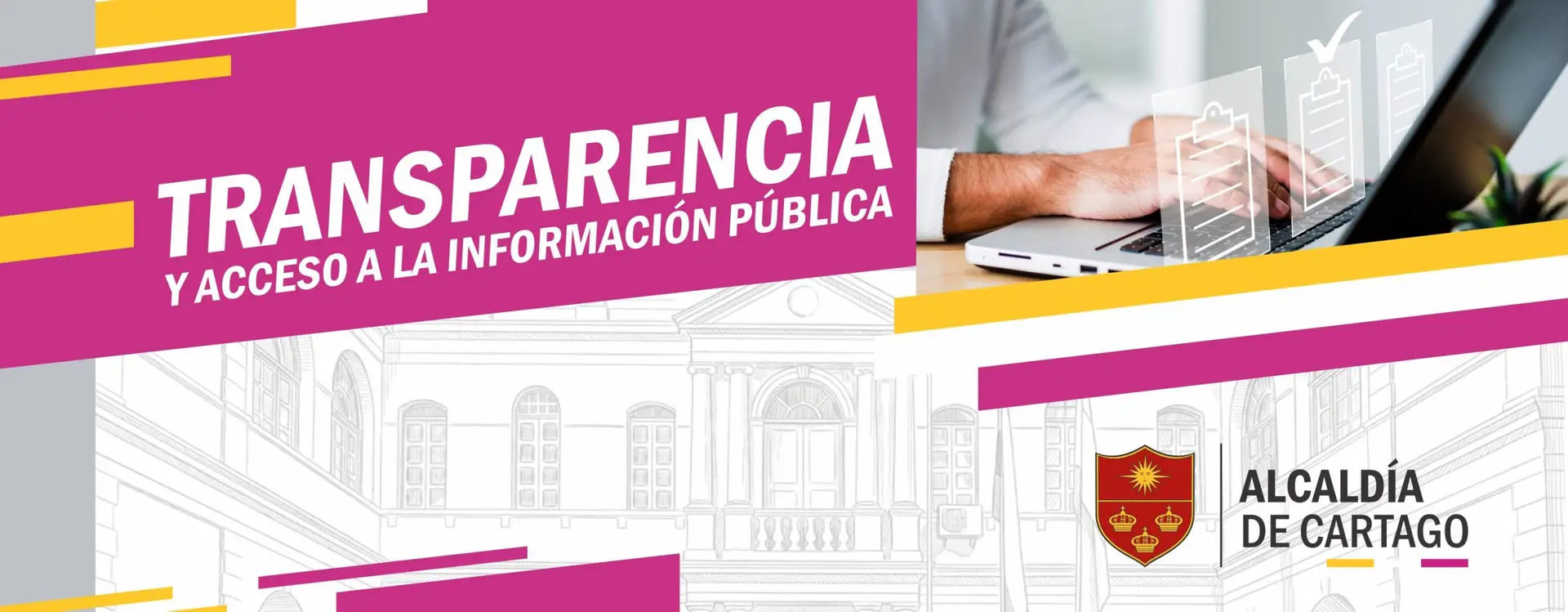 Banner Transparencia y acceso a la Información Pública
