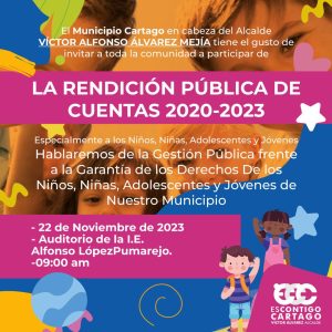 Rendición de Cuentas 2020-2023
