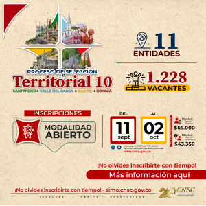 Procesos de Selección Territorial 10