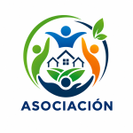 Logo de una asociación de atención social y comunitaria.